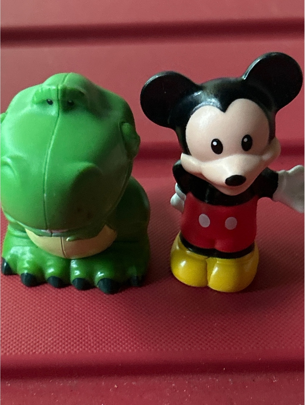 Mickey and Rex Fisher-Price little people